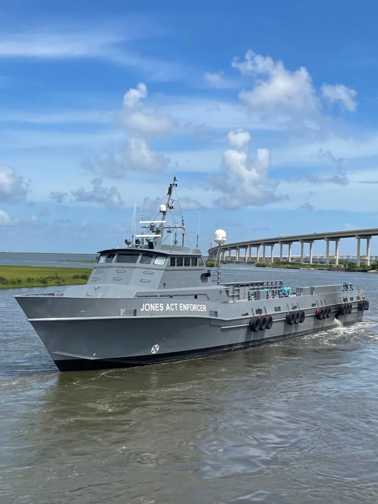 photo of Jones Act Enforcer boat