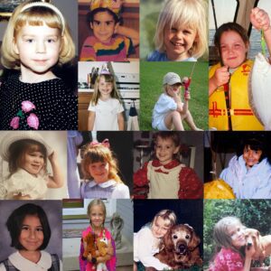 collage of Ascent Strategic Communications team childhood photos
