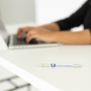 Ascent Strategic Communications pen on desk