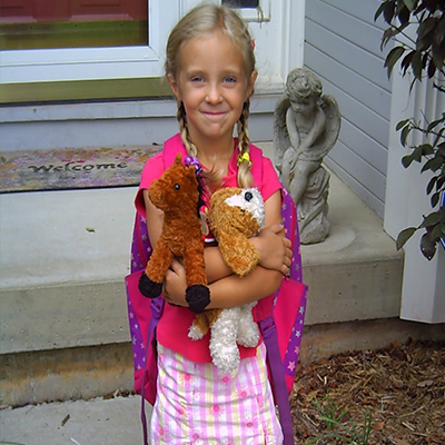 Grace's childhood photo