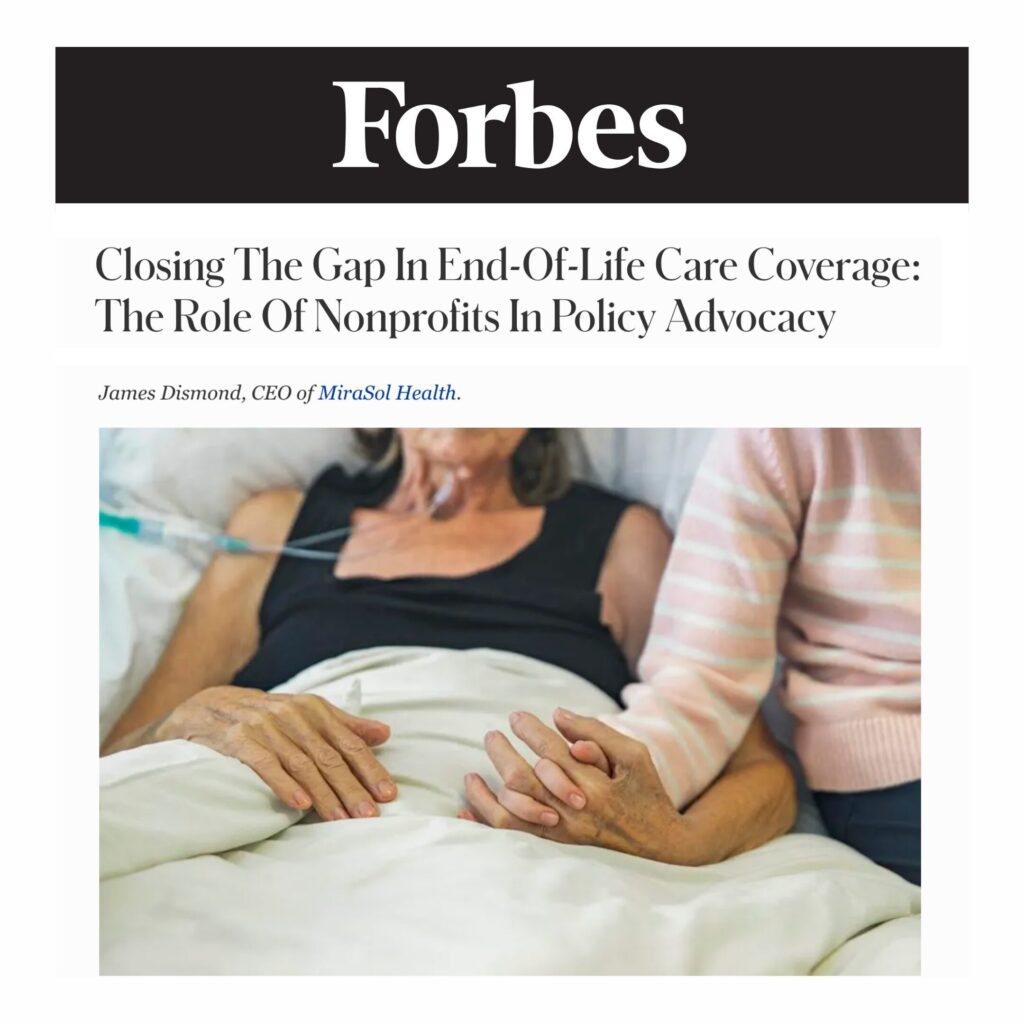 MiraSol Health CEO James Dismond Featured in Forbes Article