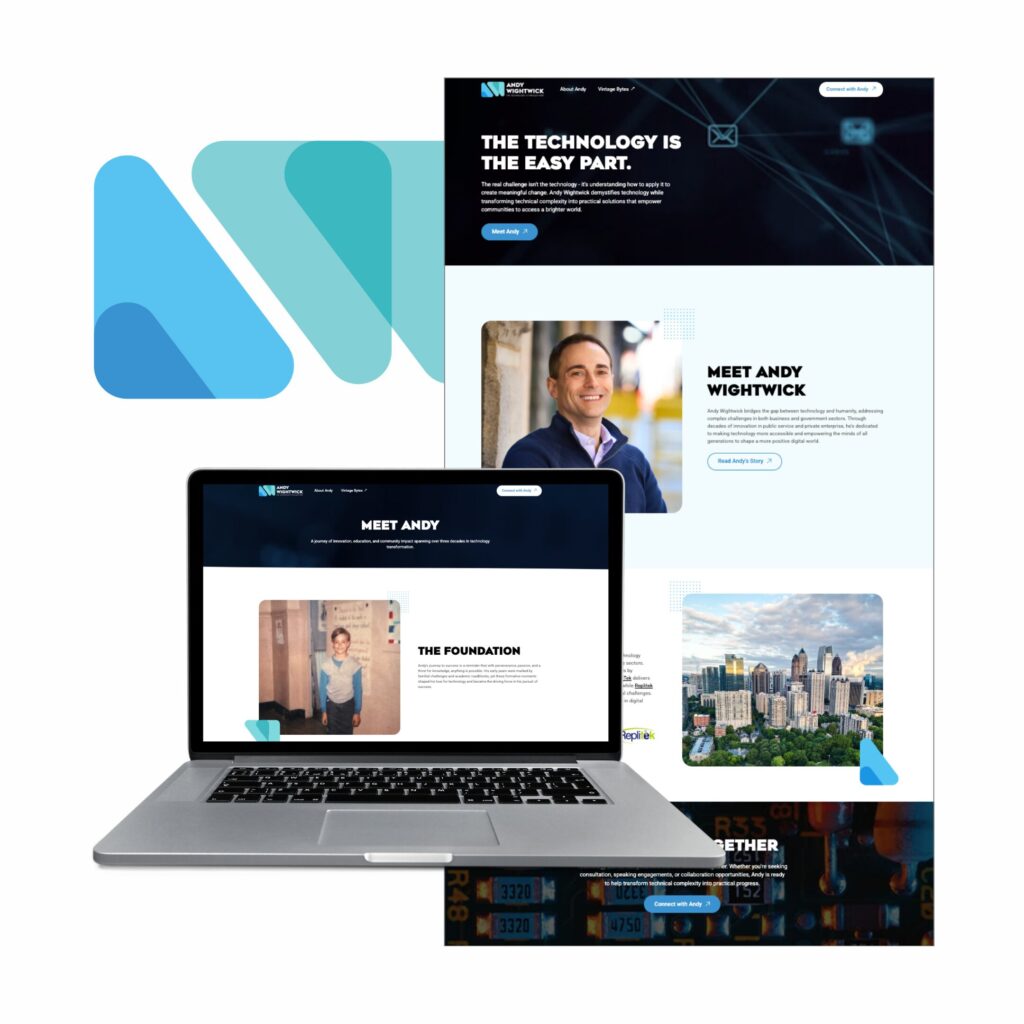 Andy Wightwick Brand and Website Launch