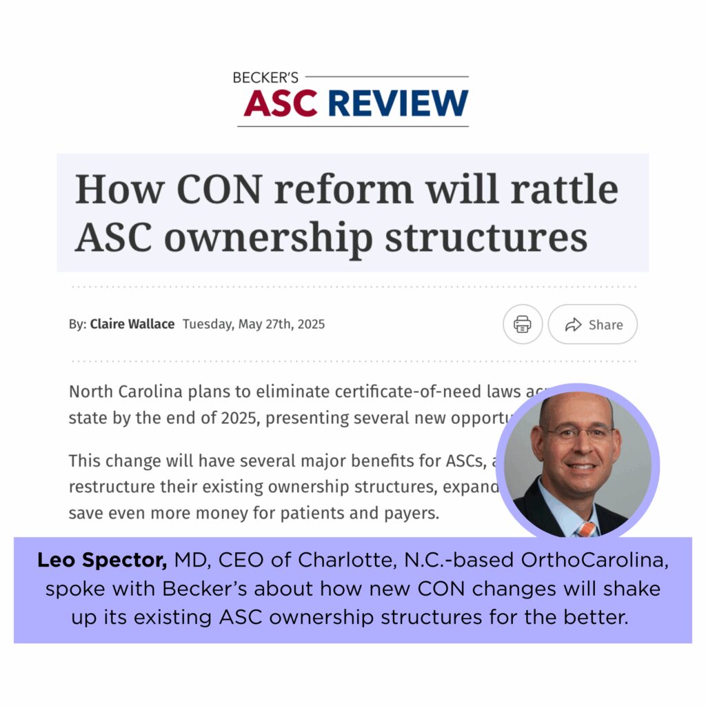 How CON Reform Will Rattle ASC Ownership Structures