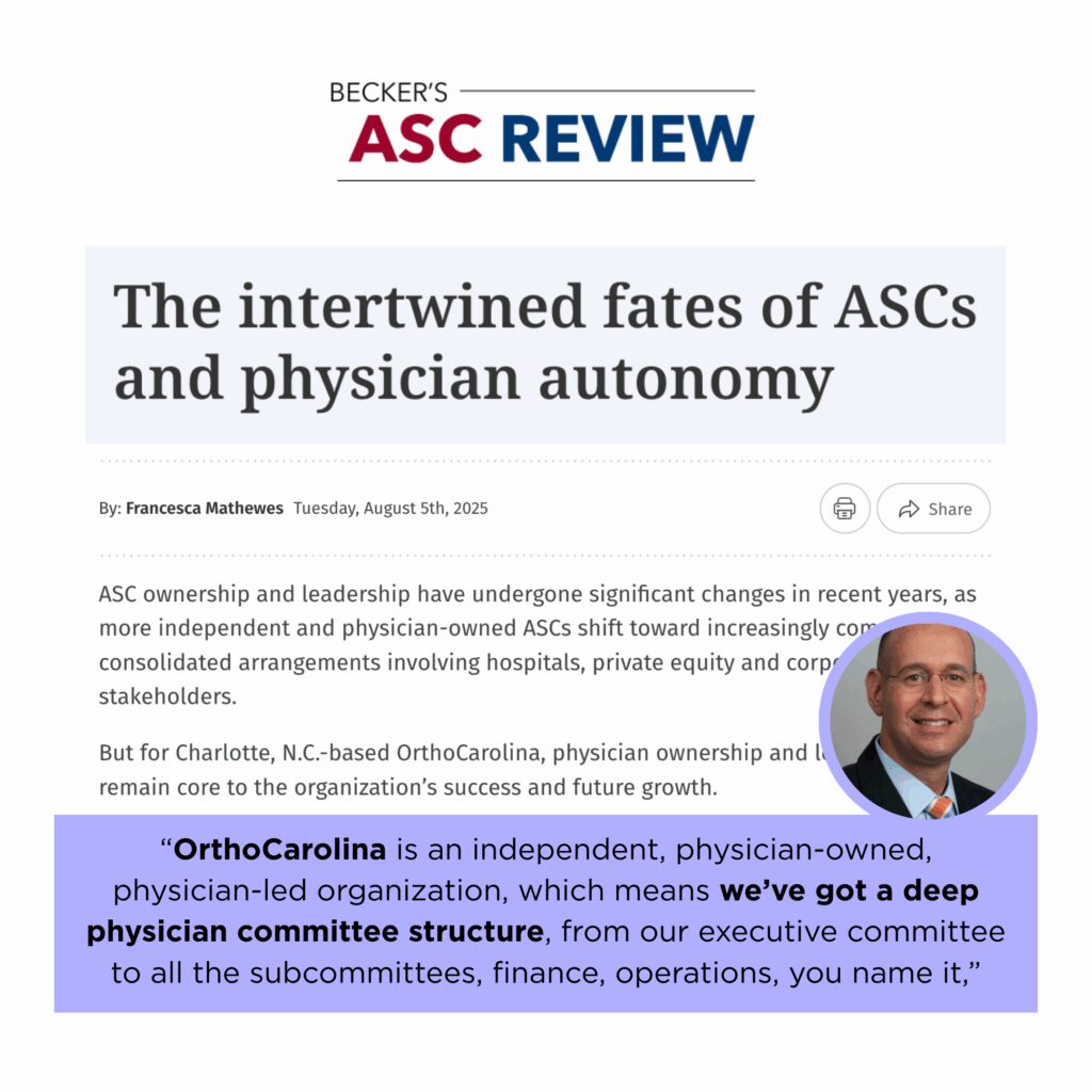 The intertwined Fates of ASCs and Physician Autonomy
