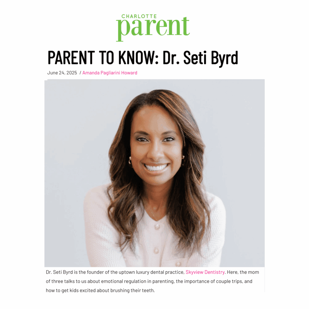 Dr. Byrd Featured in Charlotte Parent