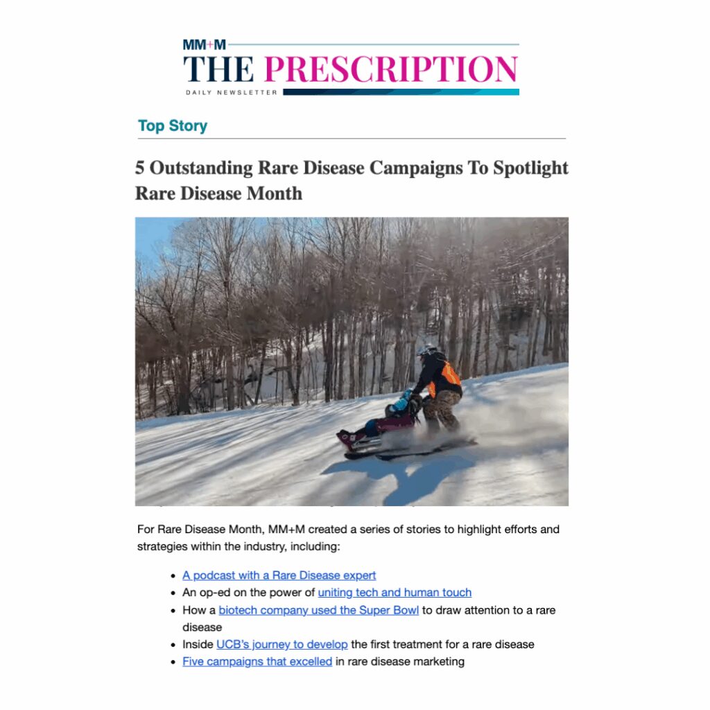 The Prescription. 5 outstanding rare disease campaigns to spotlight Rare Disease Month.