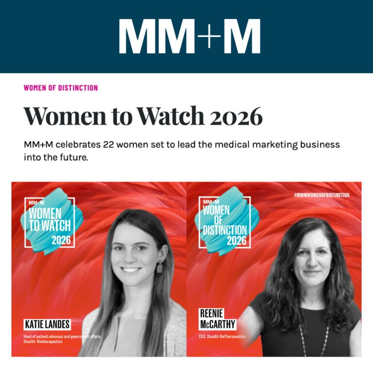 Reenie McCarthy and Katie Landes of Mighty Therapeutics recognized in MM +M's Women of Distinction 2026