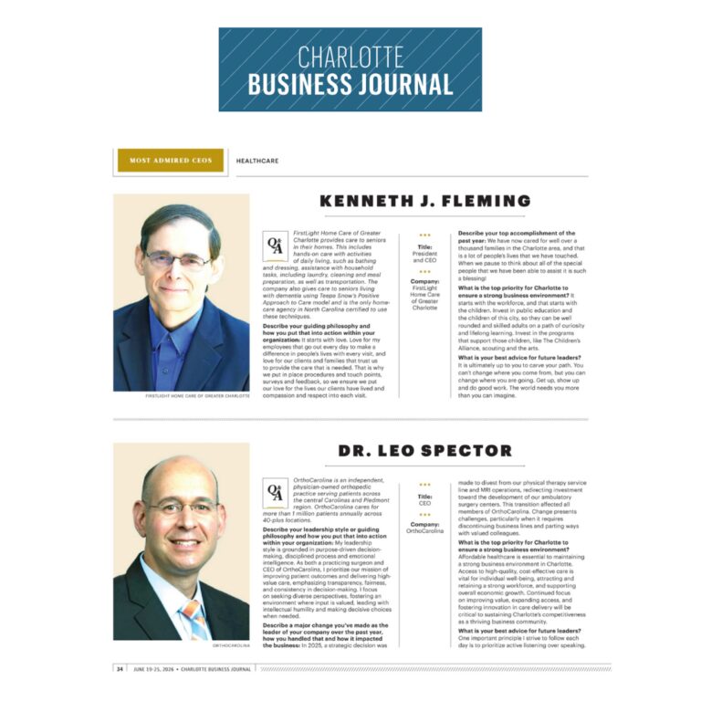 CBJ's Most Admired CEO Dr. Leo Spector