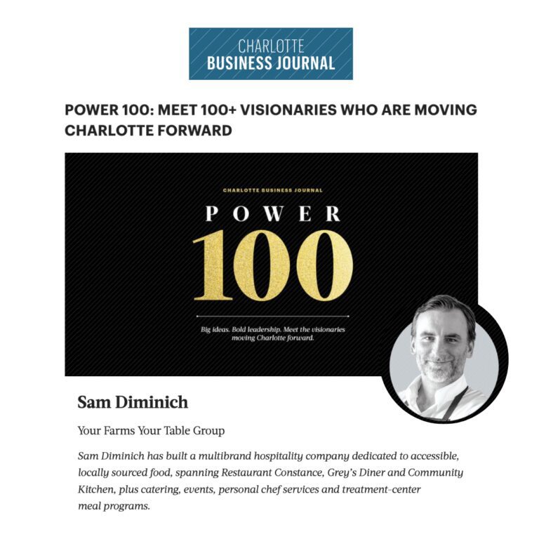 YFYT's Sam Diminich Honored Among CBJ's Power 100