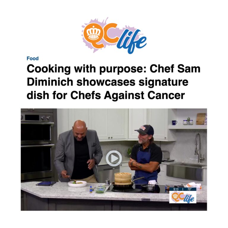 Chef Sam on QCLife Cooking Show