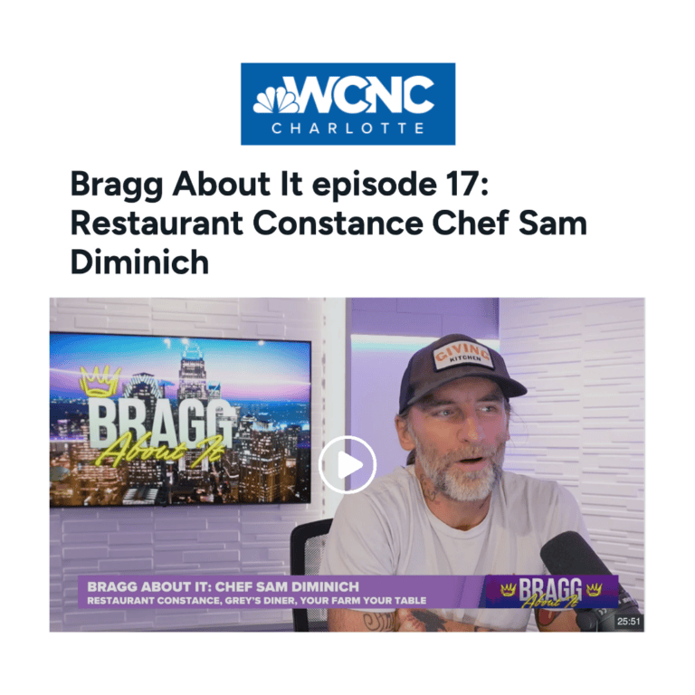 Sam Diminich on WCNC's Bragg About it Podcast